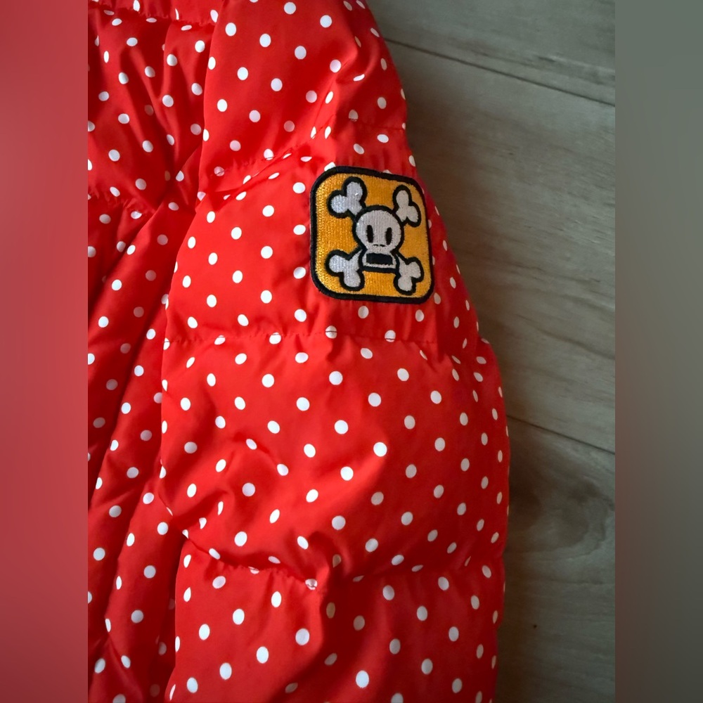 Paul Frank Julius Monkey Full-Zip Puffer Jacket | Y2K Style | Size M - Picture 3 of 9